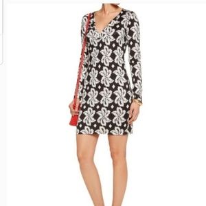 Black Floral Reina Jersey Dress